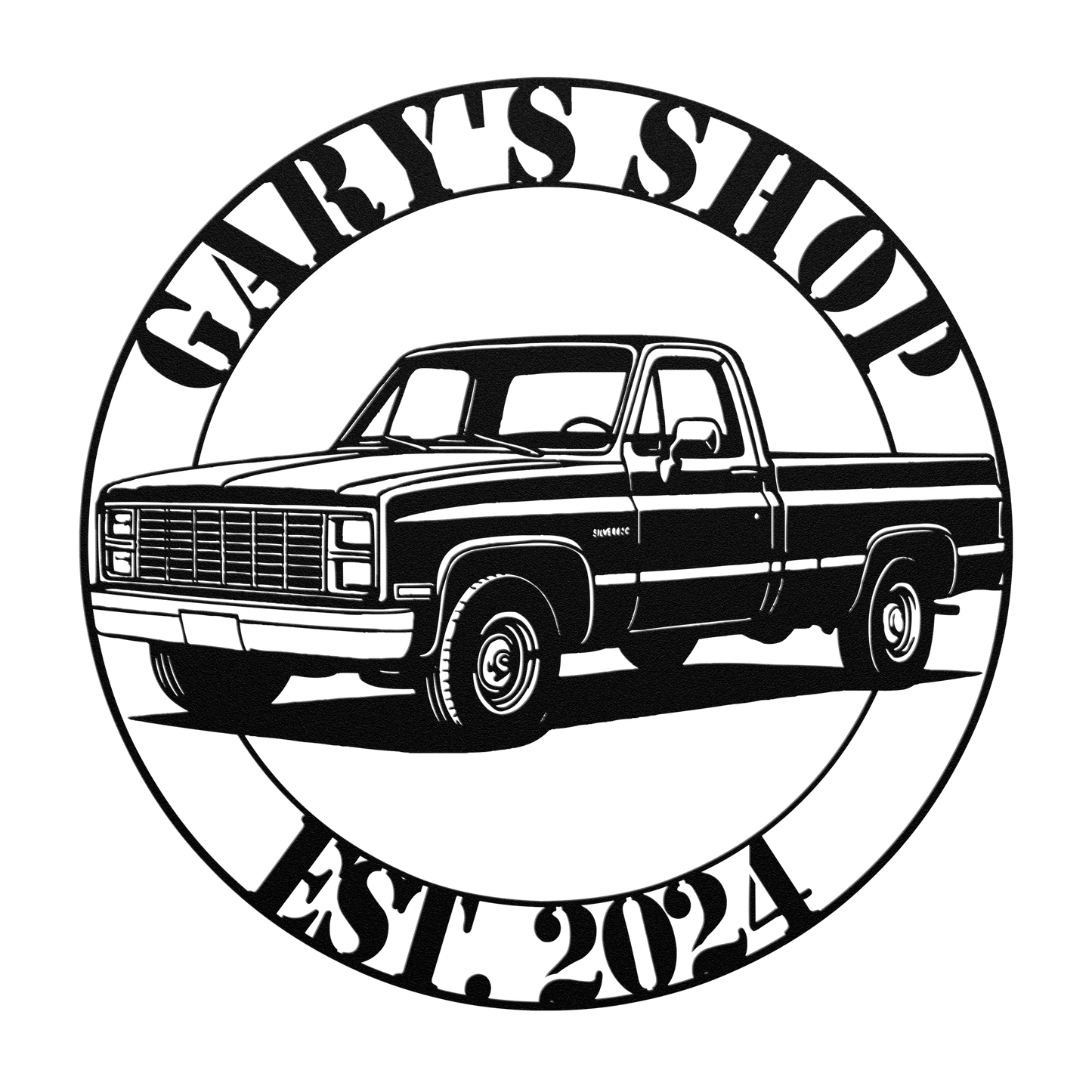 Weatherproof C10 garage decor