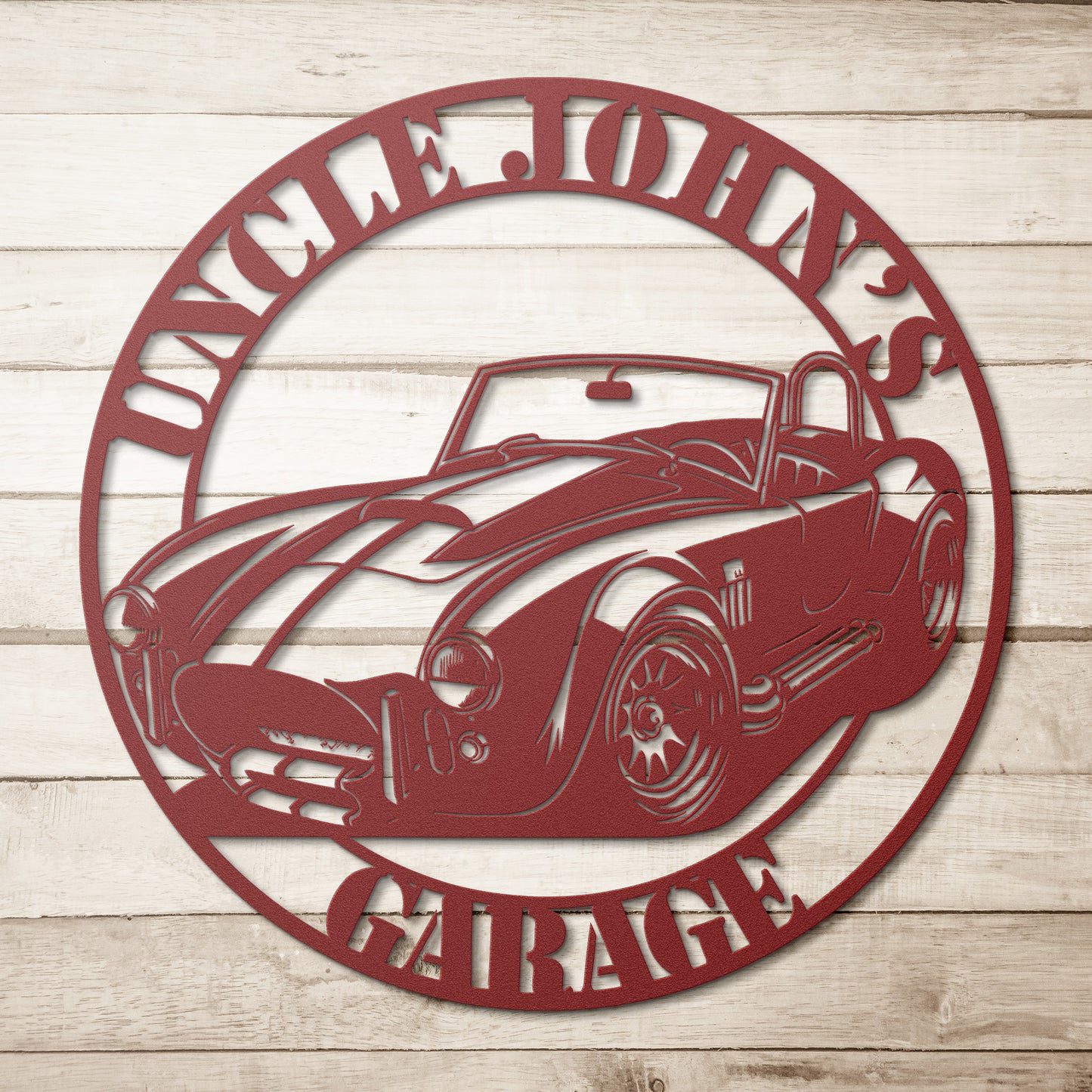 AC Cobra garage decor