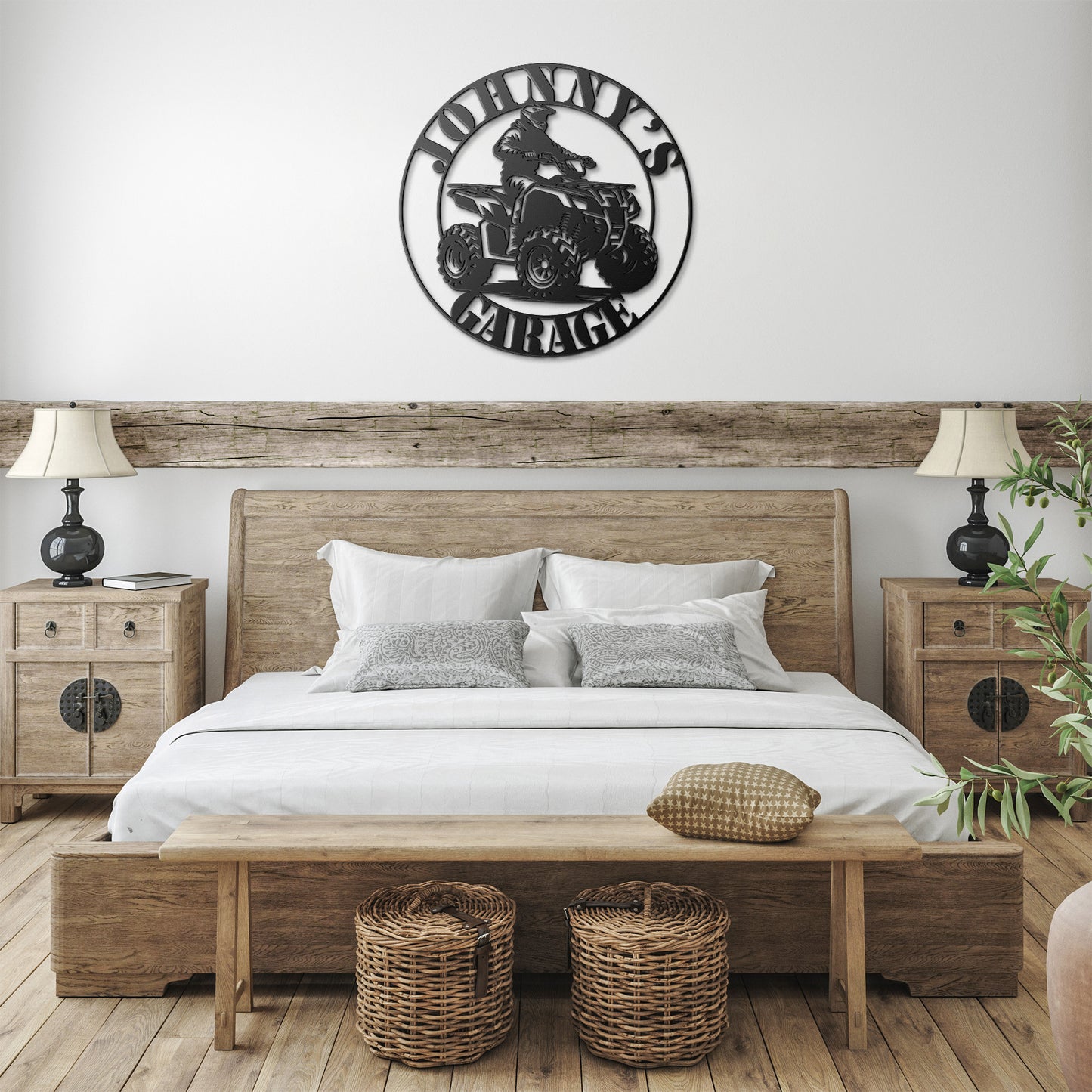 ATV Personalized Metal Sign