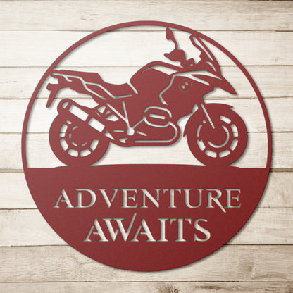 Custom BMW Garage Wall Art for Riders