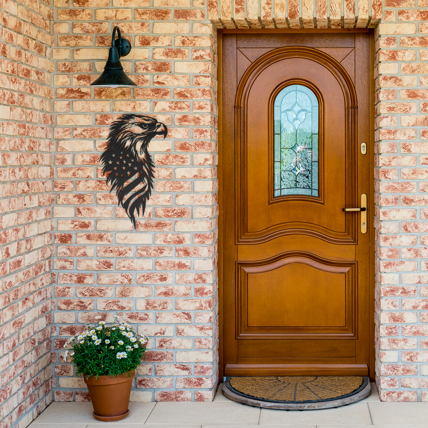 American_Eagle_Metal_Sign__USA_Flag_P_Black_Brick_Entrance_Mockup.png