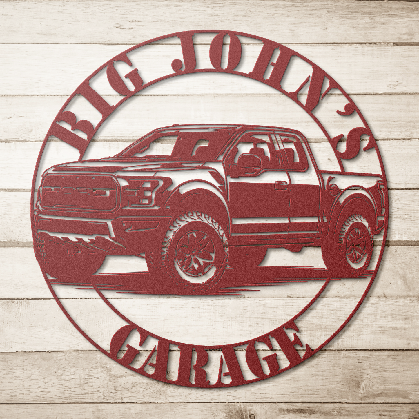 Ford F 150 Truck Metal Sign