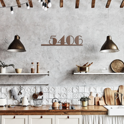 Art_Deco_Address_Sign_Metal_House_Numbe_Copper_Rustic_Kitchen_Mockup.png
