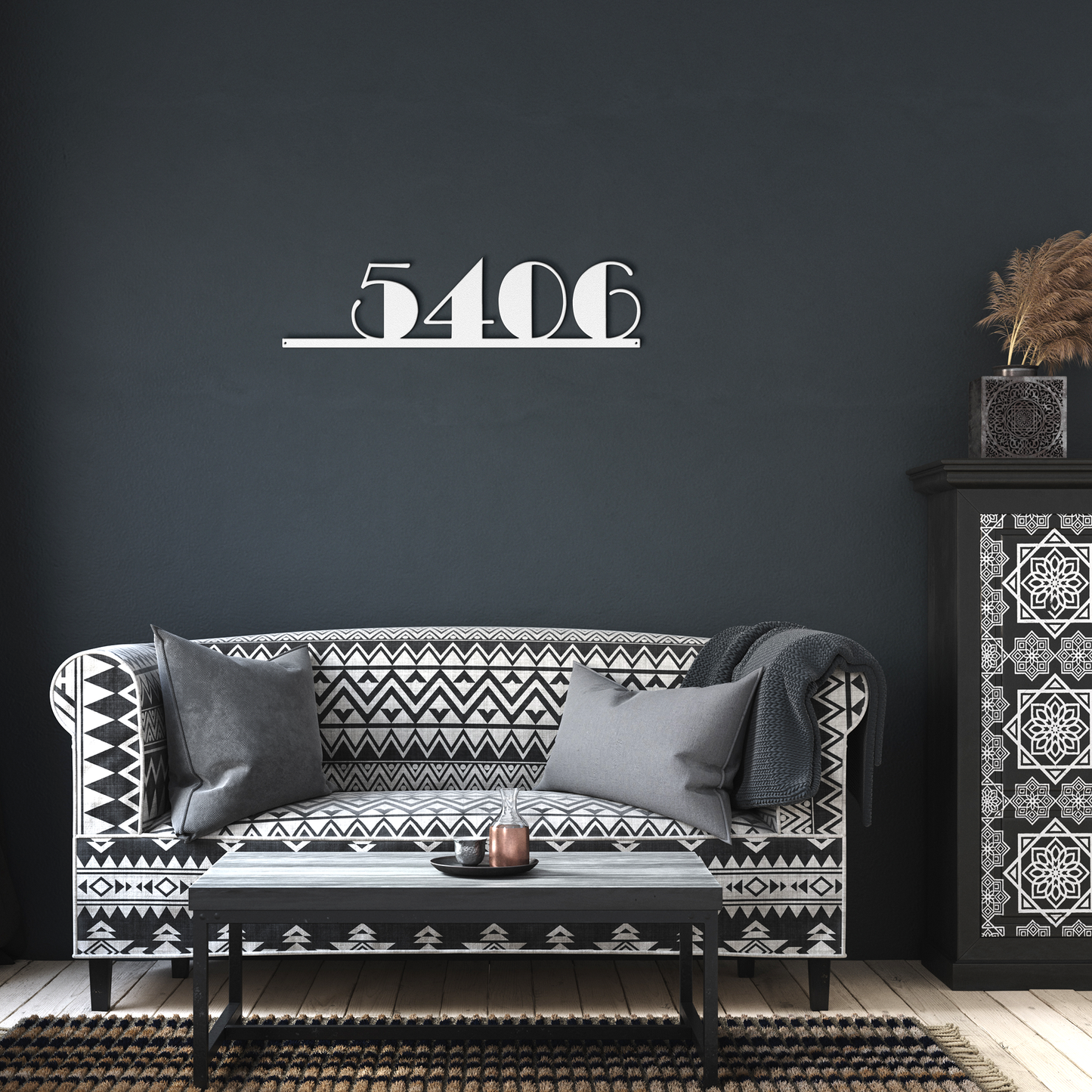 Art_Deco_Address_Sign_Metal_House_Numbe_White_Dark_Living_Room_Mockup.png