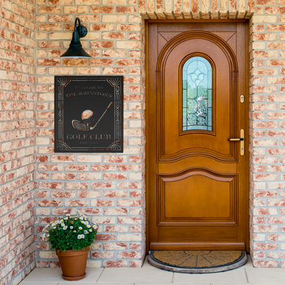 Art_Deco_Custom_Golf_Club_Metal_Sign__P_Black_Brick_Entrance_Mockup.png
