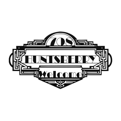 custom metal address sign outdoor