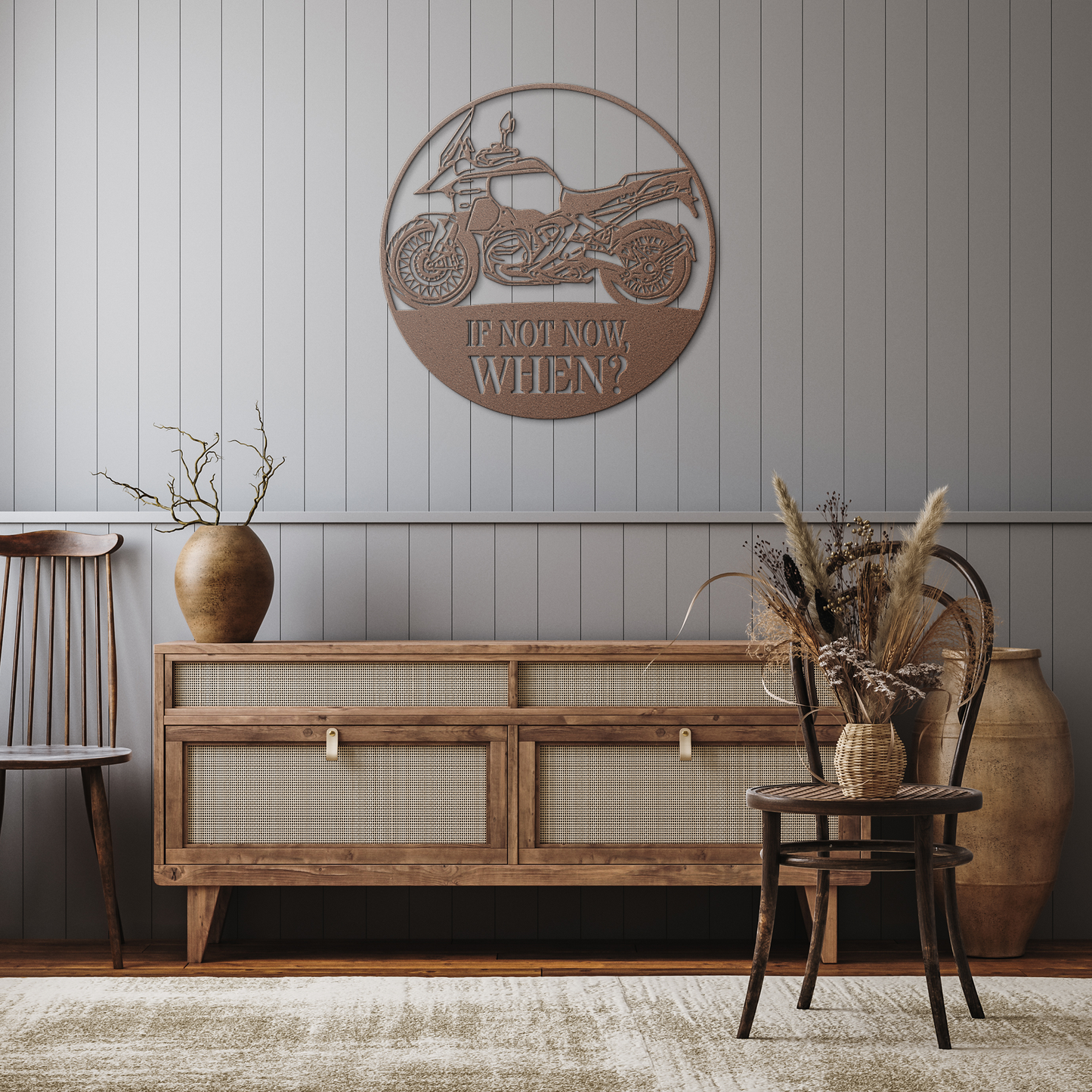 BMW_GS_1300_Adventure_Motorcycle_Metal_A_Copper_Rustic_Hallway_Mockup.png