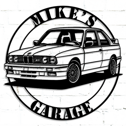 BMW M3 Metal Sign