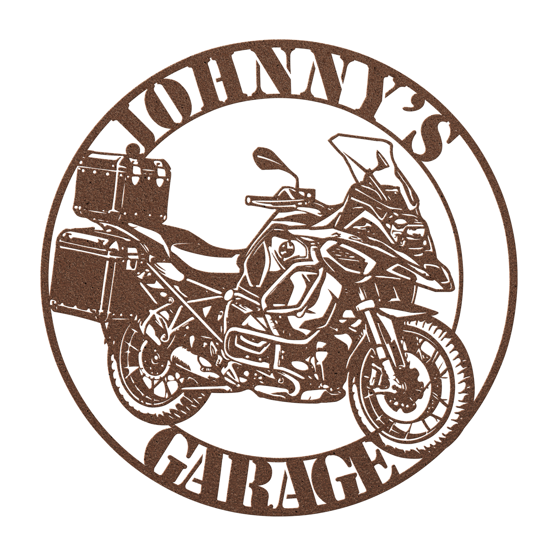 r1250 gs adventure bike metal sign