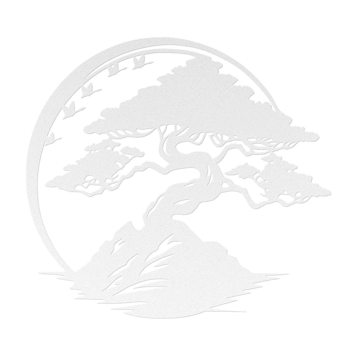 Modern Enso circle meditation decor