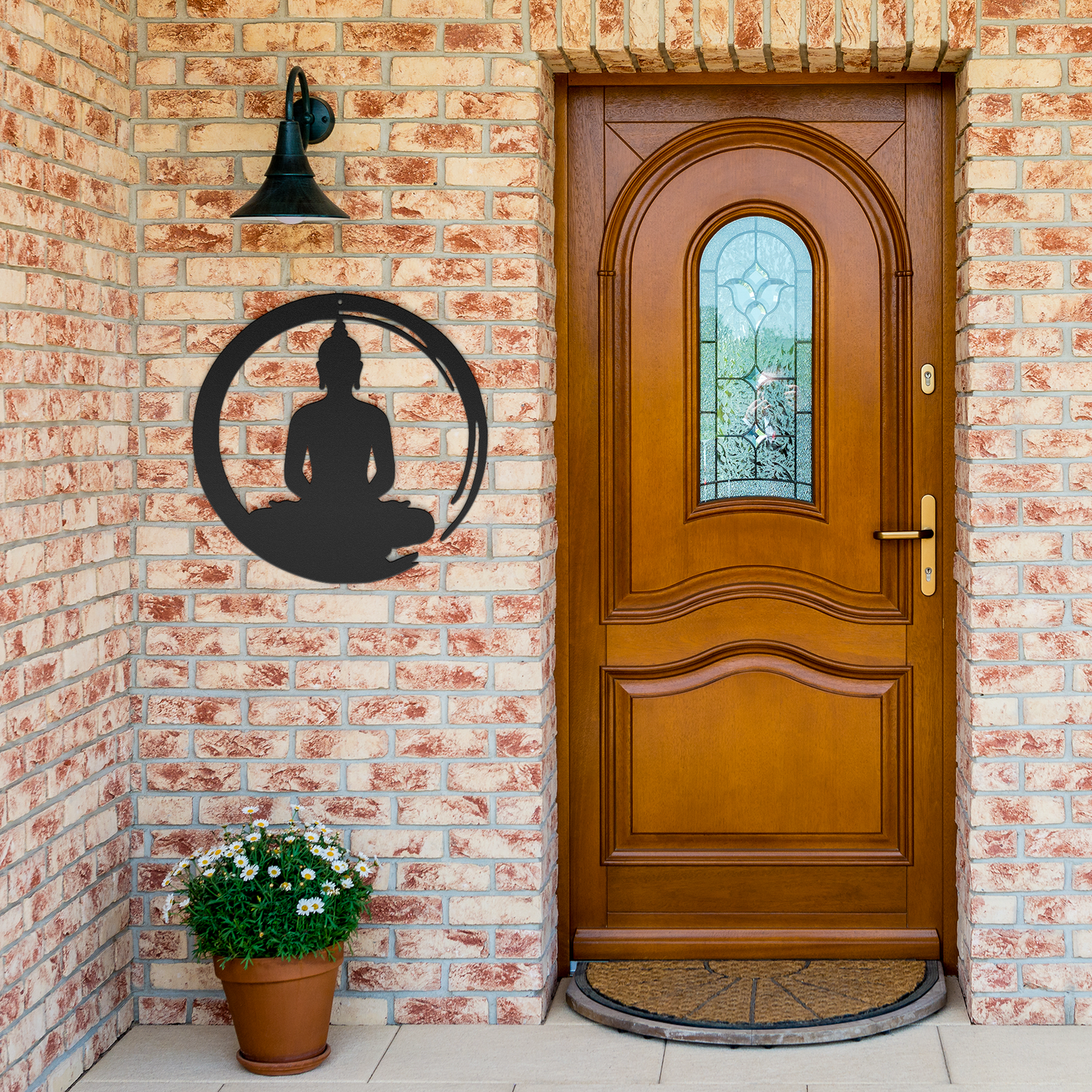 Spiritual Metal Decor – Indoor or Outdoor Buddha Design