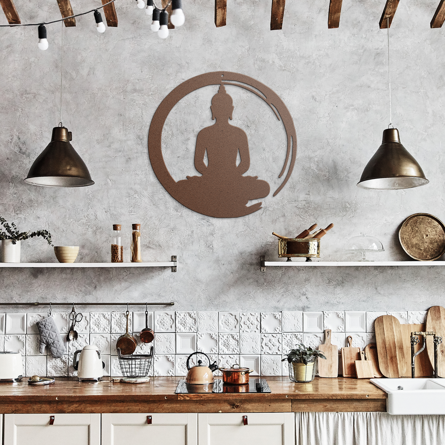 Buddha_Metal_Sign__Custom_Zen_Wall_Art__Copper_Rustic_Kitchen_Mockup.png