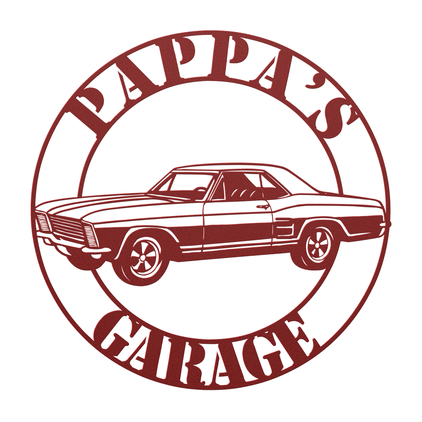 Riviera muscle car wall art