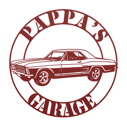 Riviera muscle car wall art