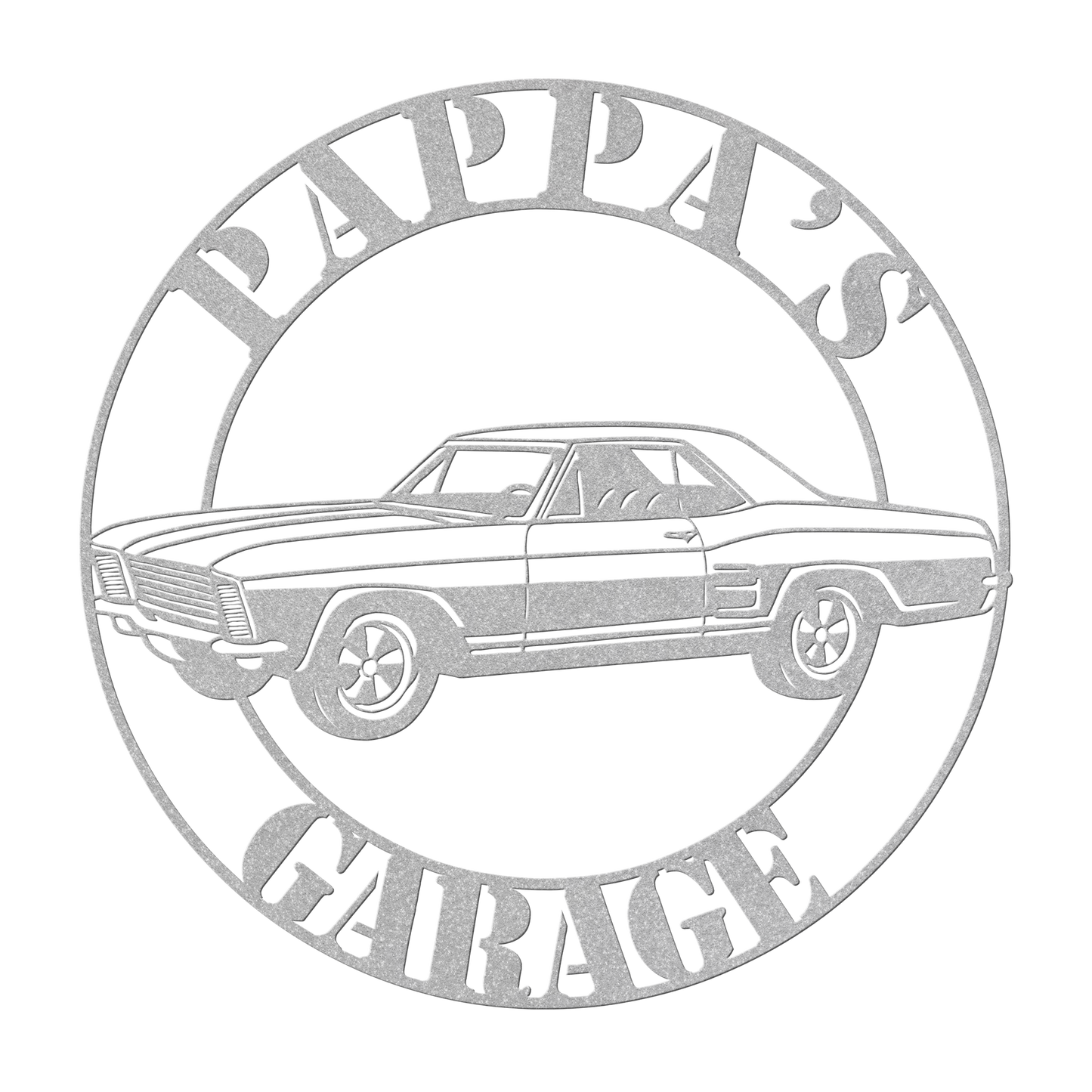 Custom Buick wall plaque