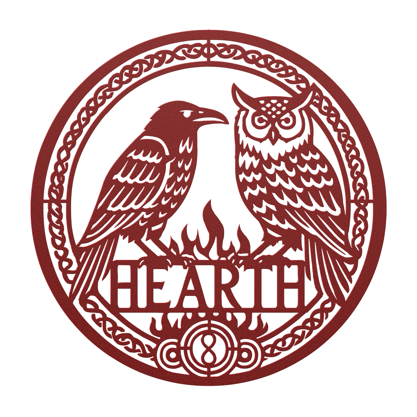 Rustic handmade hearth decor USA