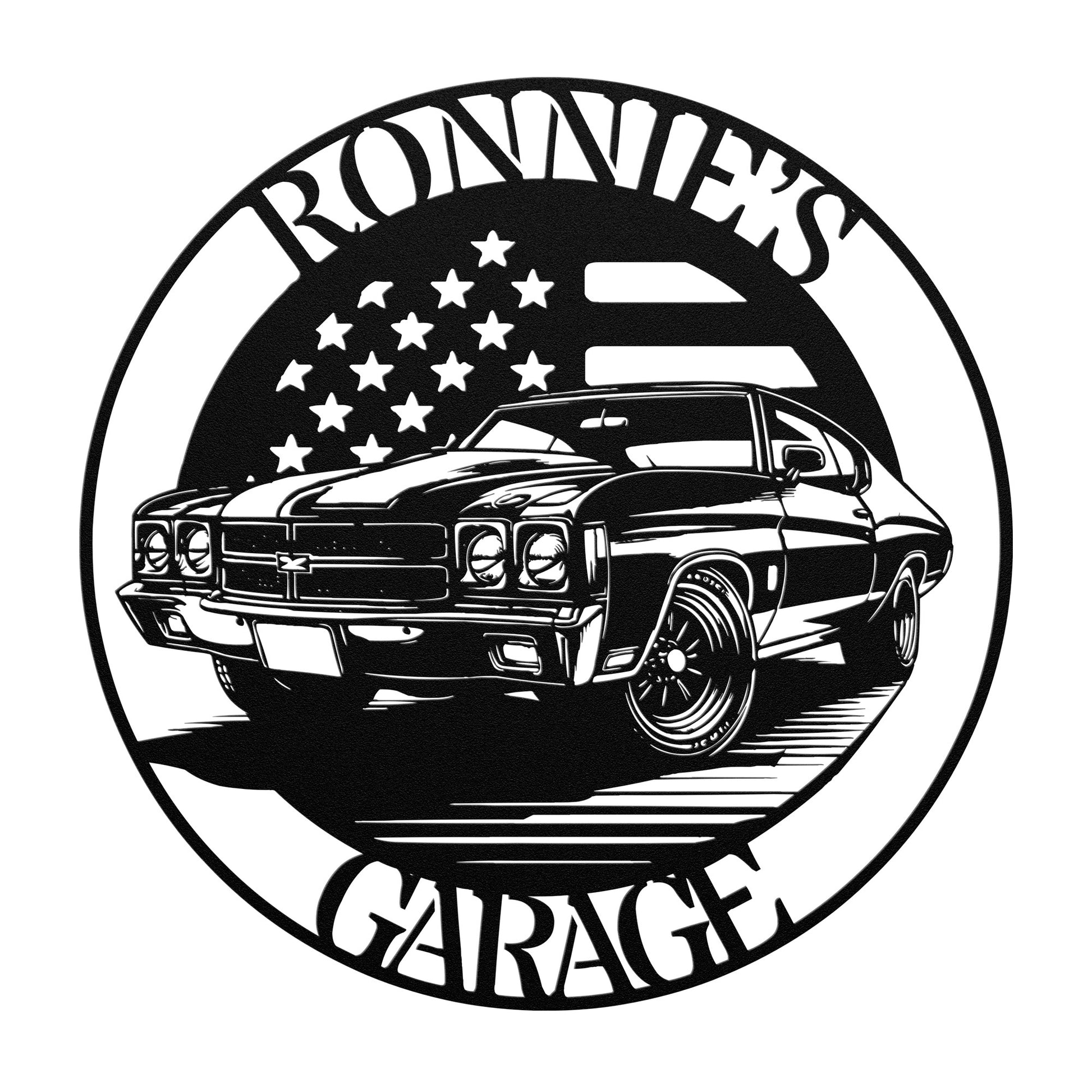 Chevelle SS Metal Sign