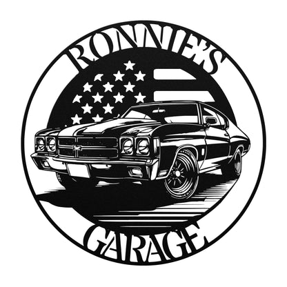 Chevelle SS Metal Sign