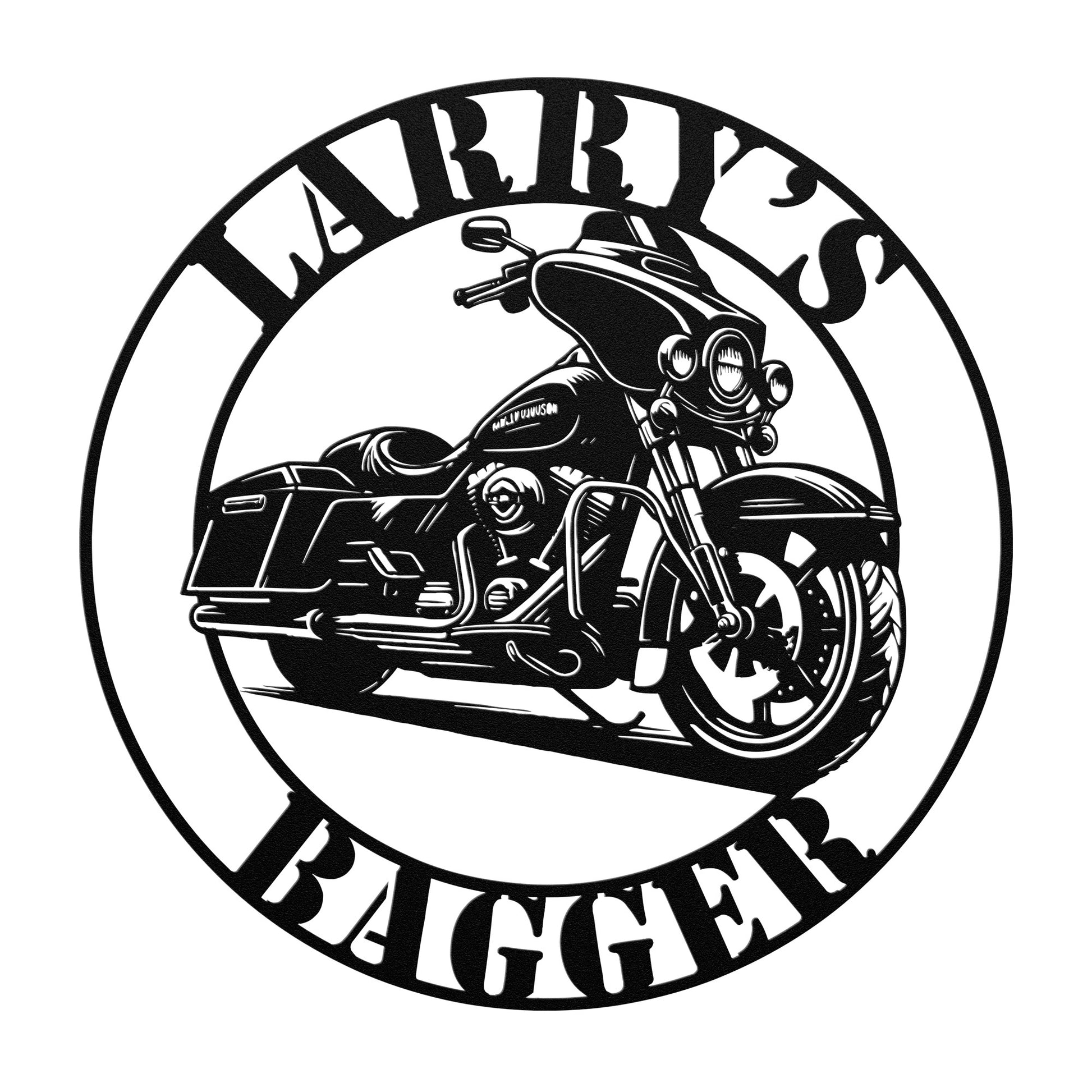 custom motorcycle sign