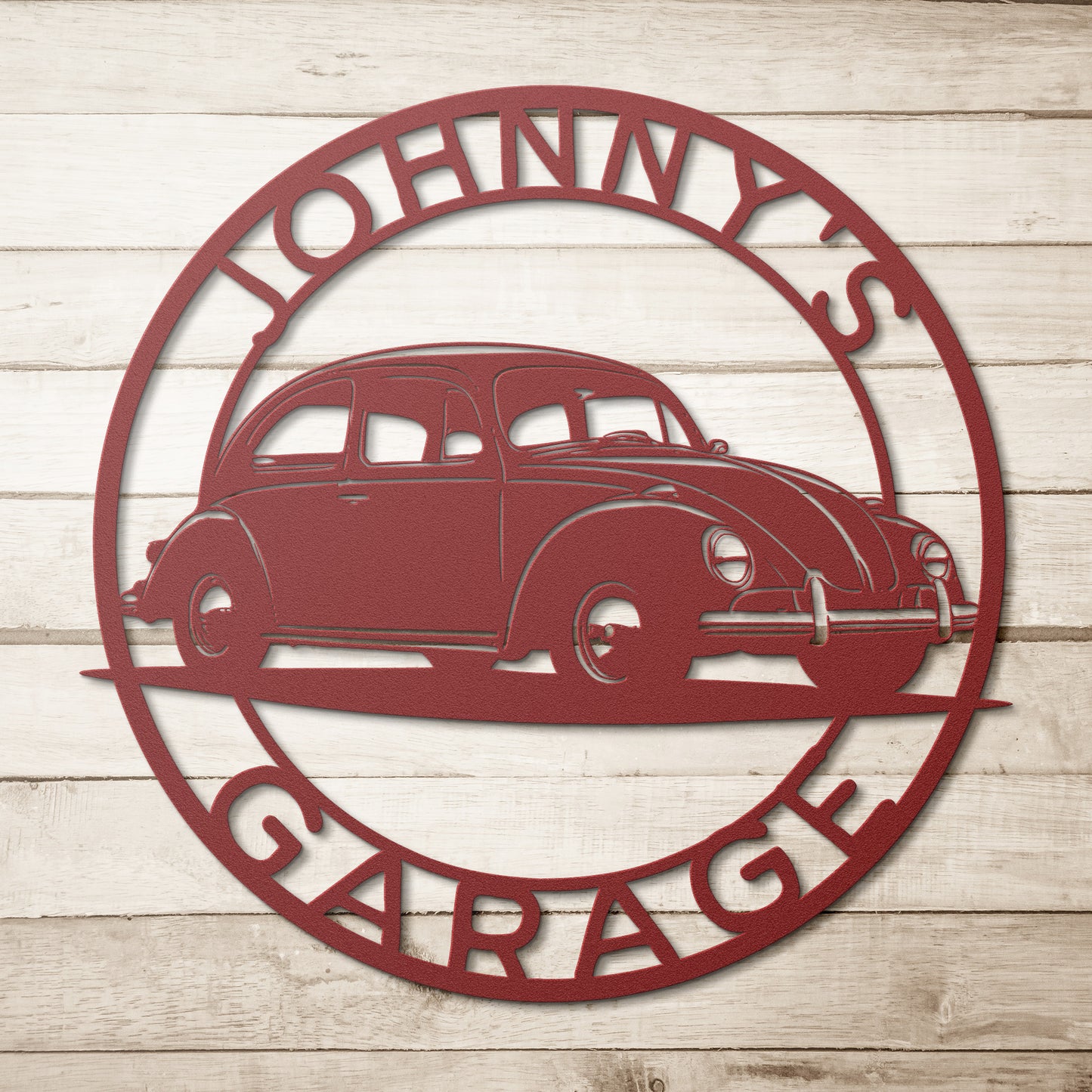 Personalized Garage Sign – Classic Car Wall Art