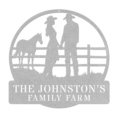 Metal Sign farmhouse wall art