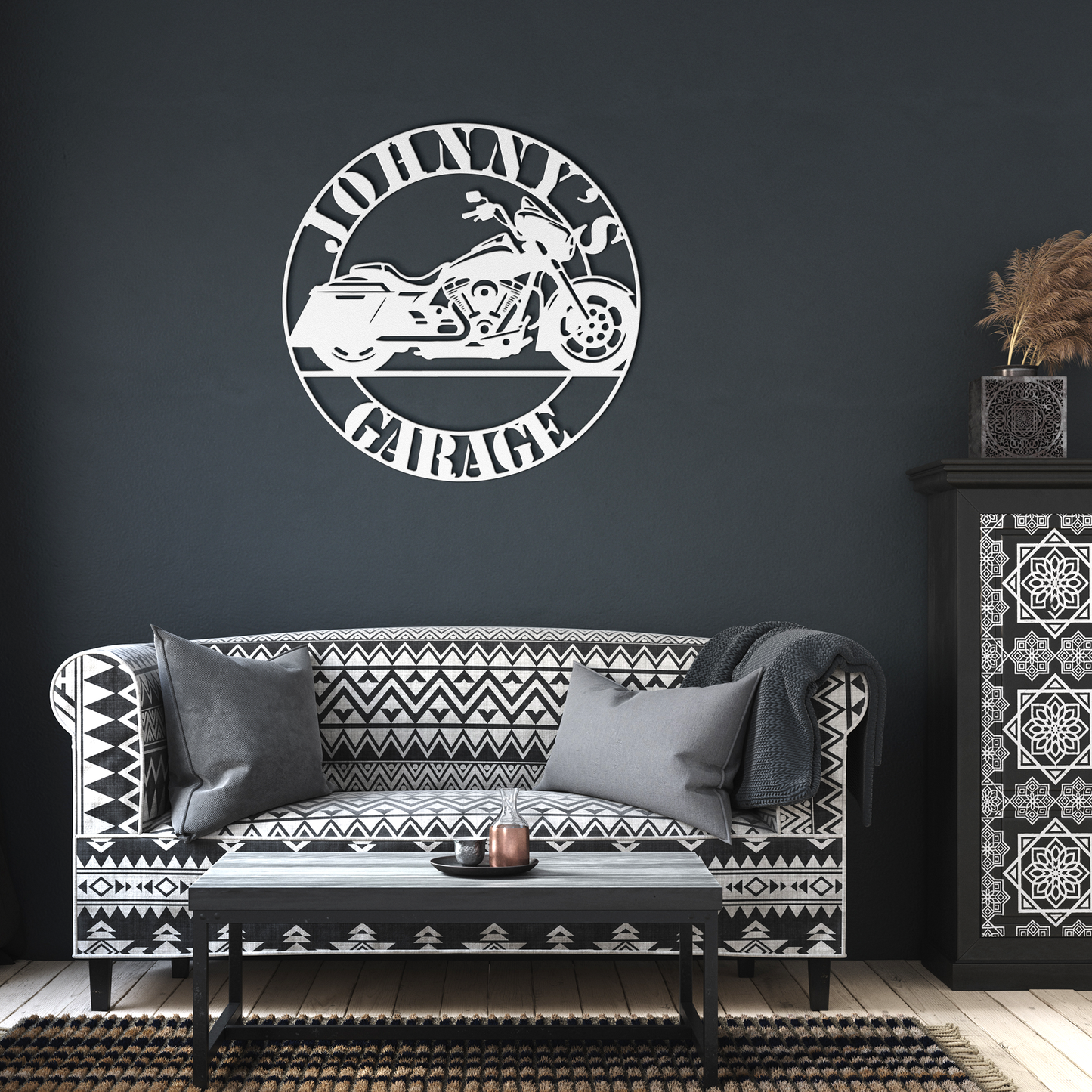 Metal Harley Davidson Sign