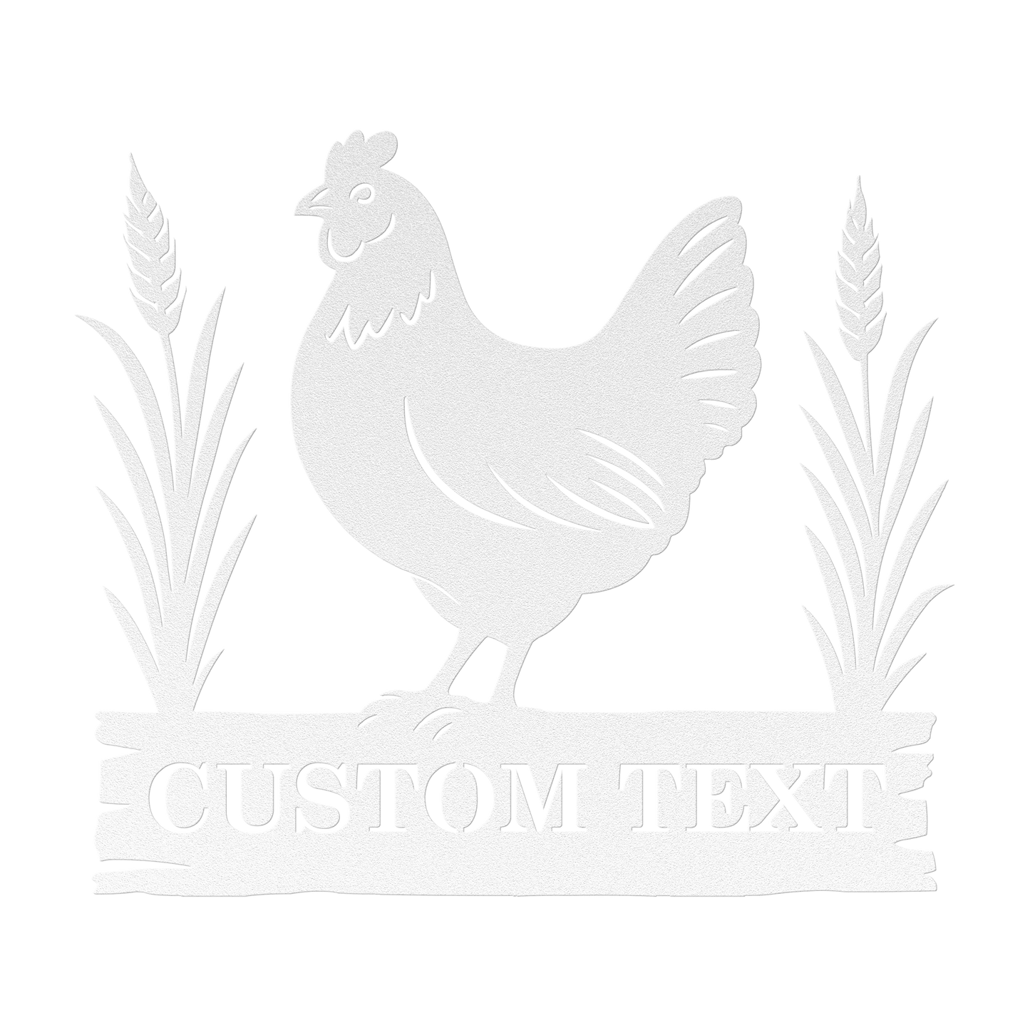 Country farmhouse chicken coop wall decoration