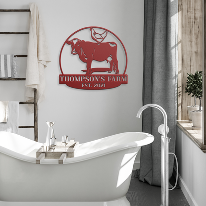 custom farm metal decor