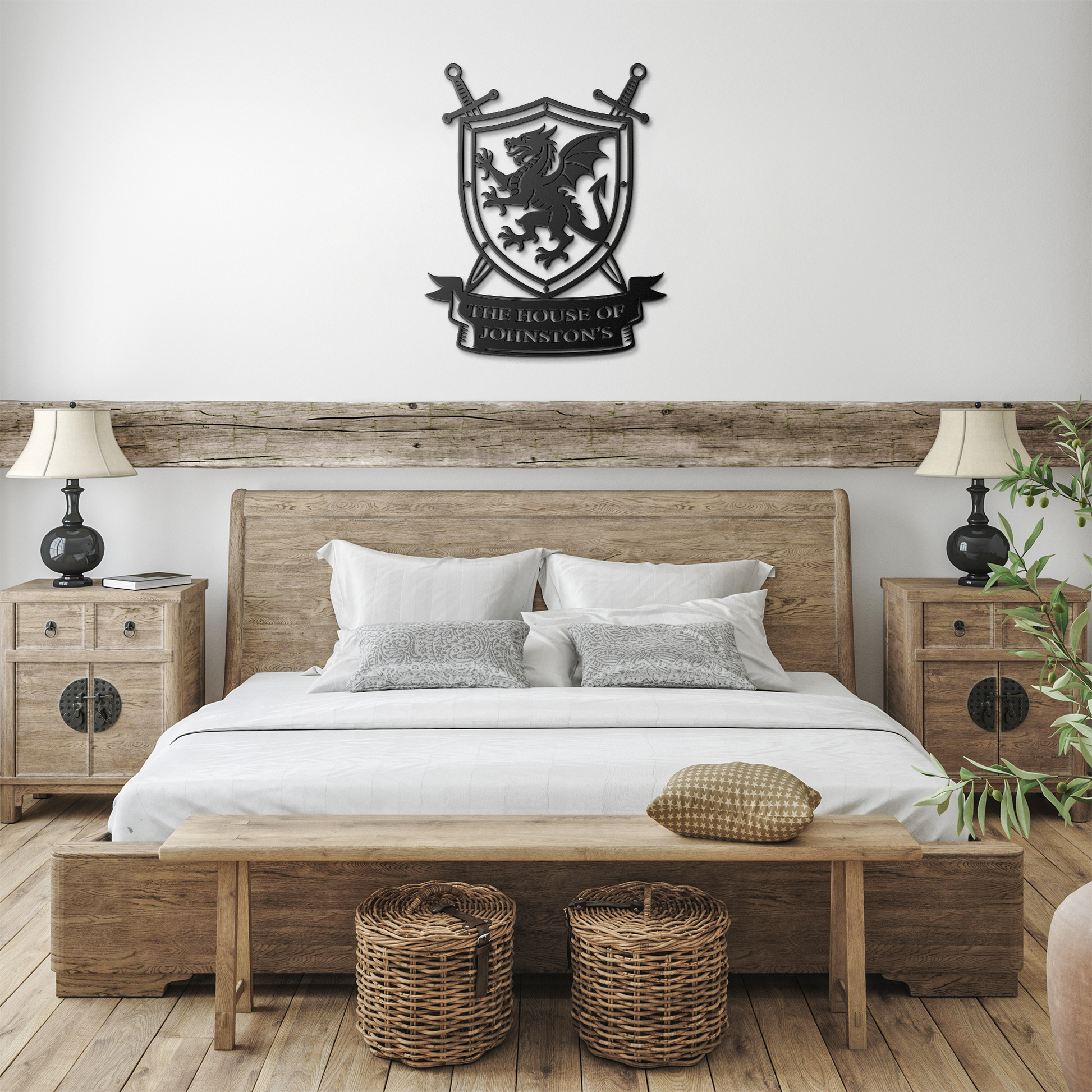 Custom_Family_Dragon_Crest_Metal_Sign___Black_Farmhouse_Bedroom_Mockup.png