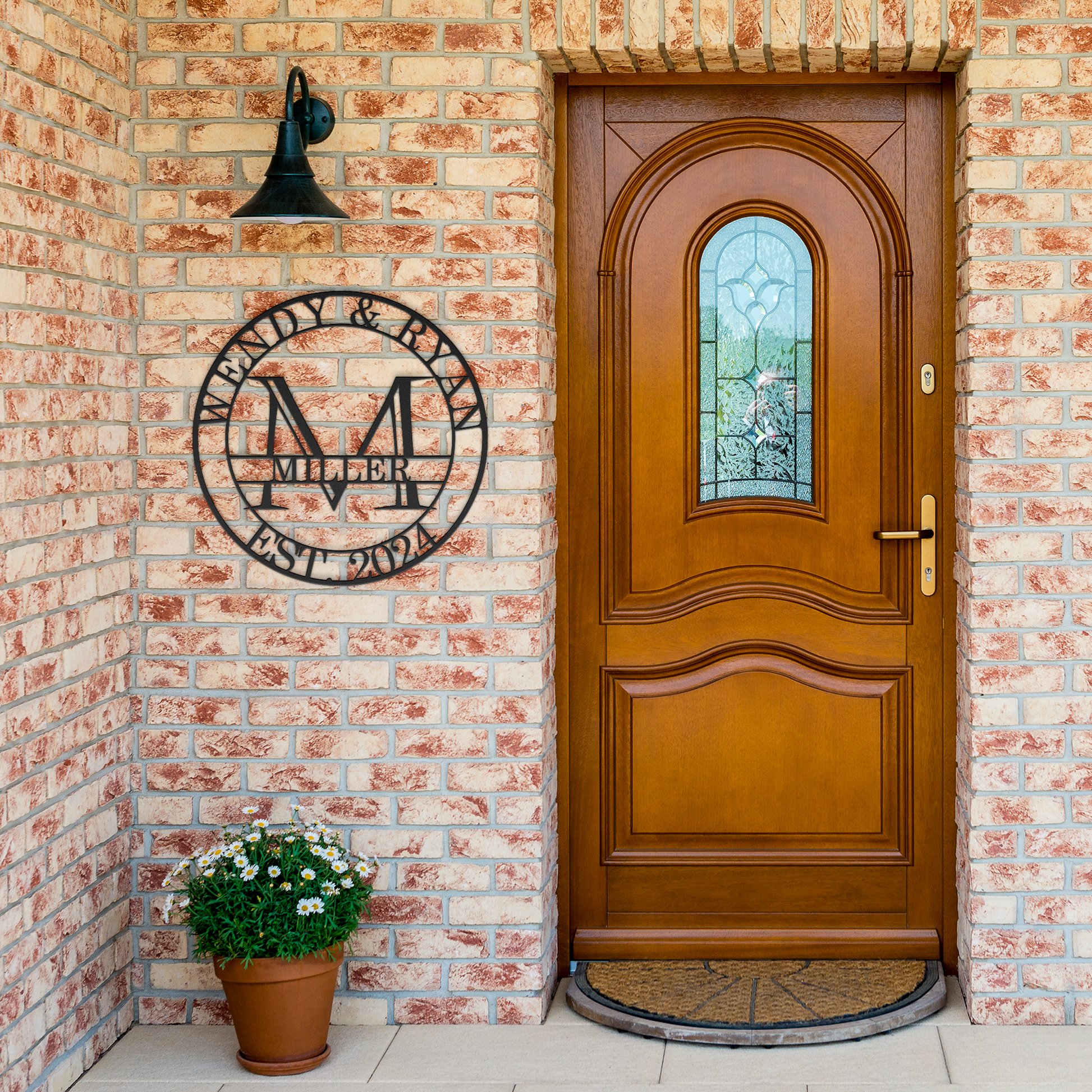 Custom_Family_Name_Metal_Monogram_Sign__Black_Brick_Entrance_Mockup.png