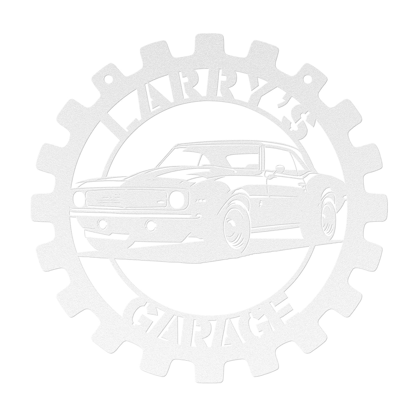 Camaro Custom Muscle Car Metal Wall Art Chevrolet Metal Sign