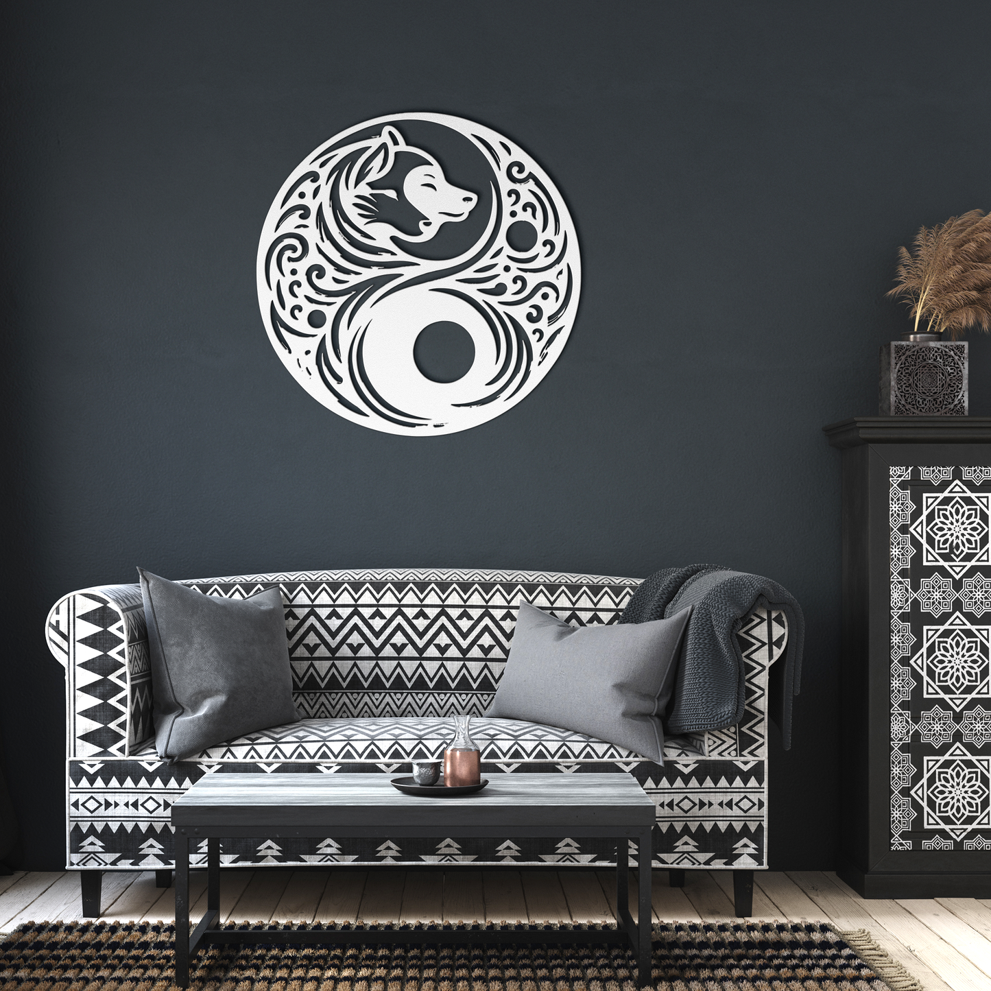 Custom_Viking_Dioskilos_Metal_Wall_Art__White_Dark_Living_Room_Mockup.png