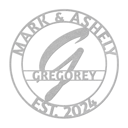 Monogram & Initial Signs