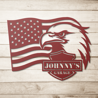 Eagle_Flag_Custom_Garage_Name_Metal_Wall_Red_Simple_Wood_BKGD_Mockup.png_15433374