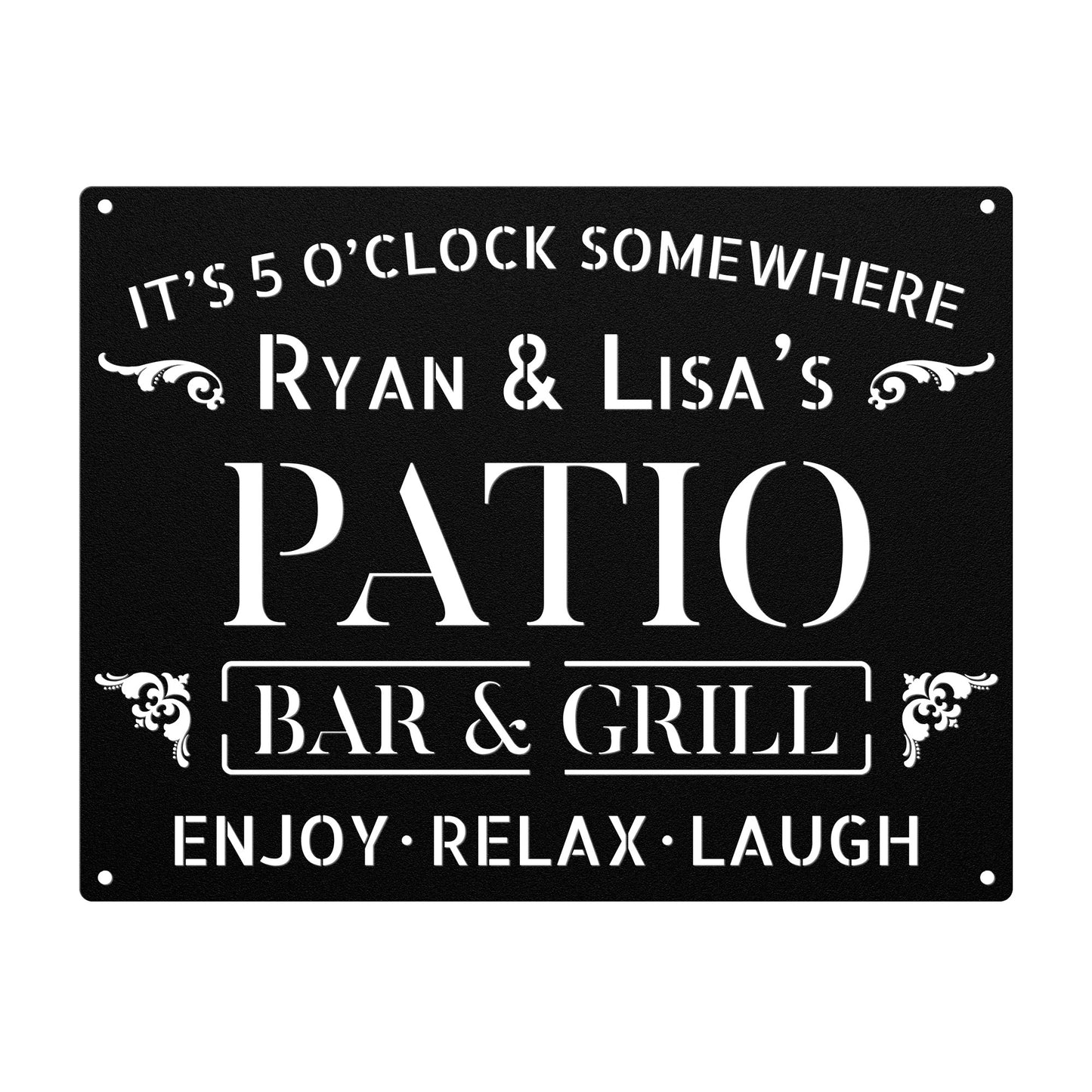 Family Bar and Grill Sign