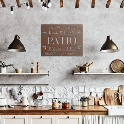 Family Bar and Grill Sign