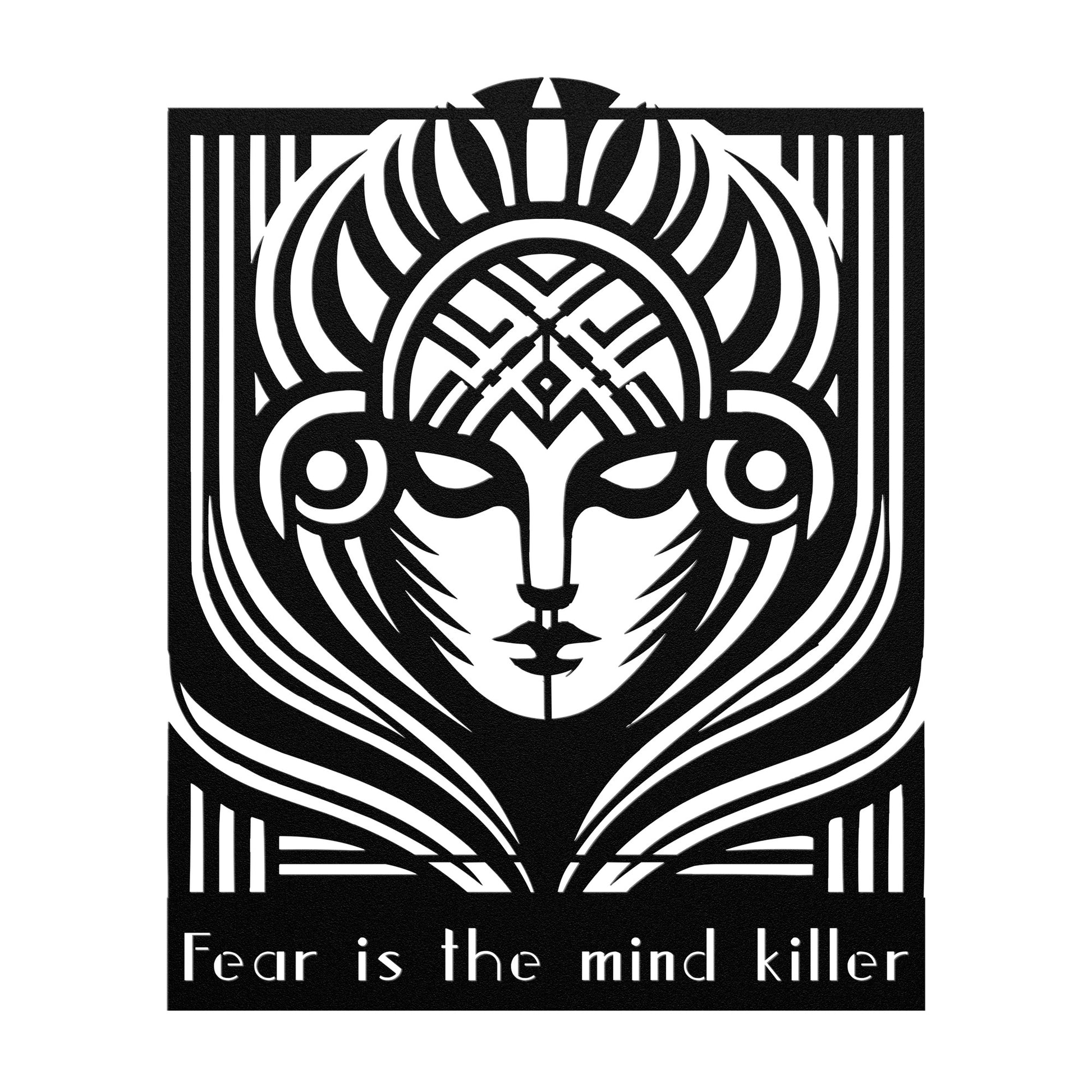 Art Deco Dune Metal Wall Art 