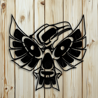 Native American Thunderbird metal sign