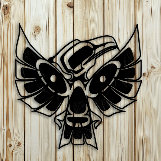 Native American Thunderbird metal sign