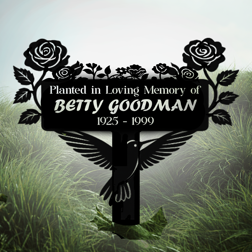 Memorial Metal Sign