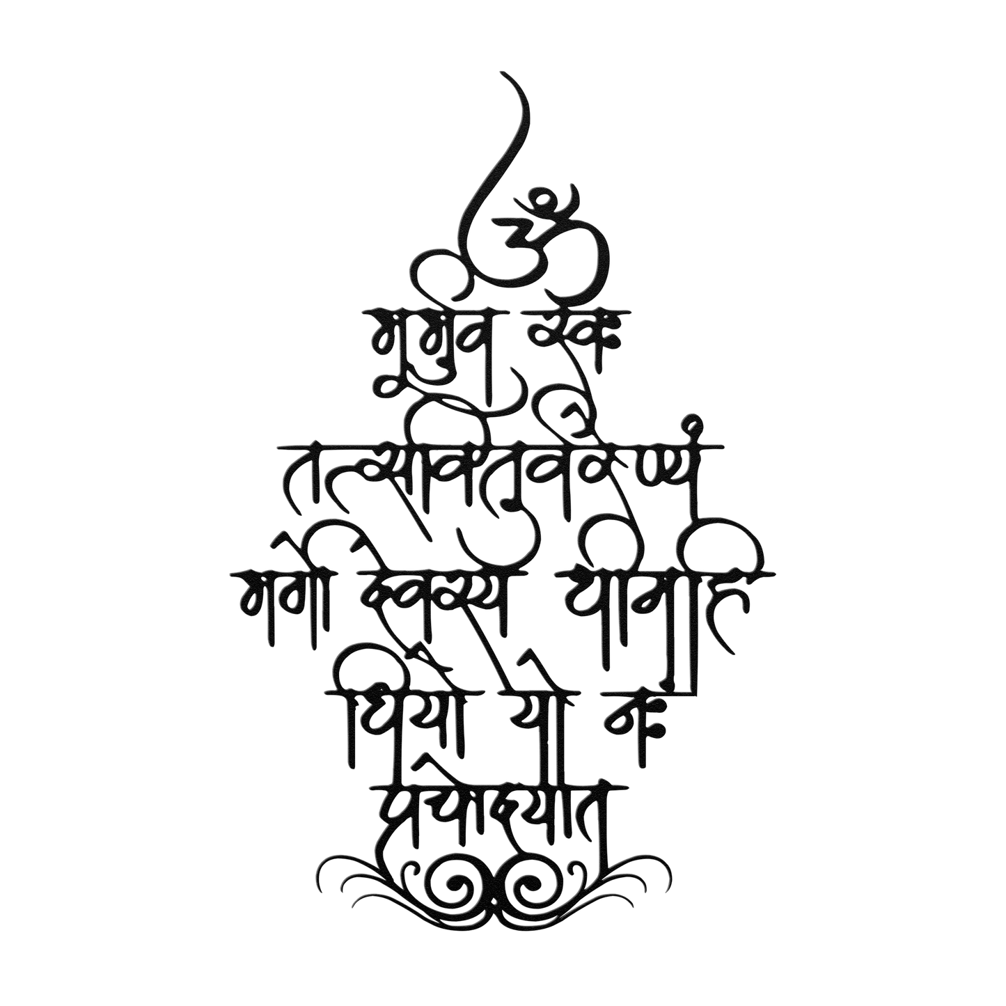 spiritual yoga decor metal wall art for peaceful home spaces