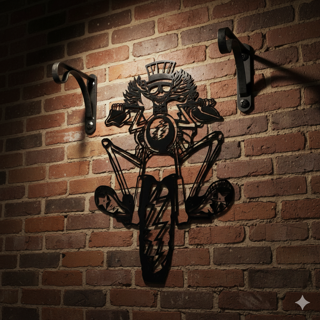 Psycle Sam metal sign Grateful Dead wall art