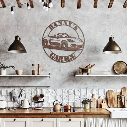 German_Sports_Car_Metal_Sign__Porsche_Copper_Rustic_Kitchen_Mockup.png