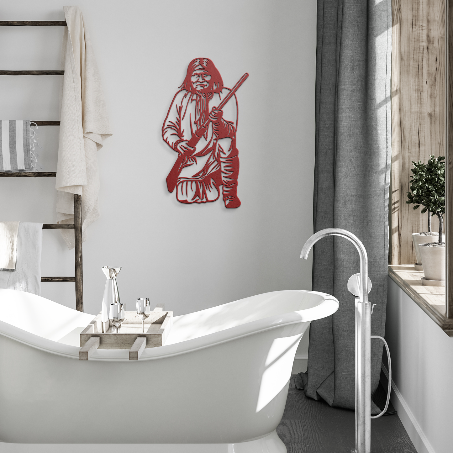 Geronimo_Metal_Sign__Chiricahua_Apach_Red_Modern_Bathroom_Mockup.png