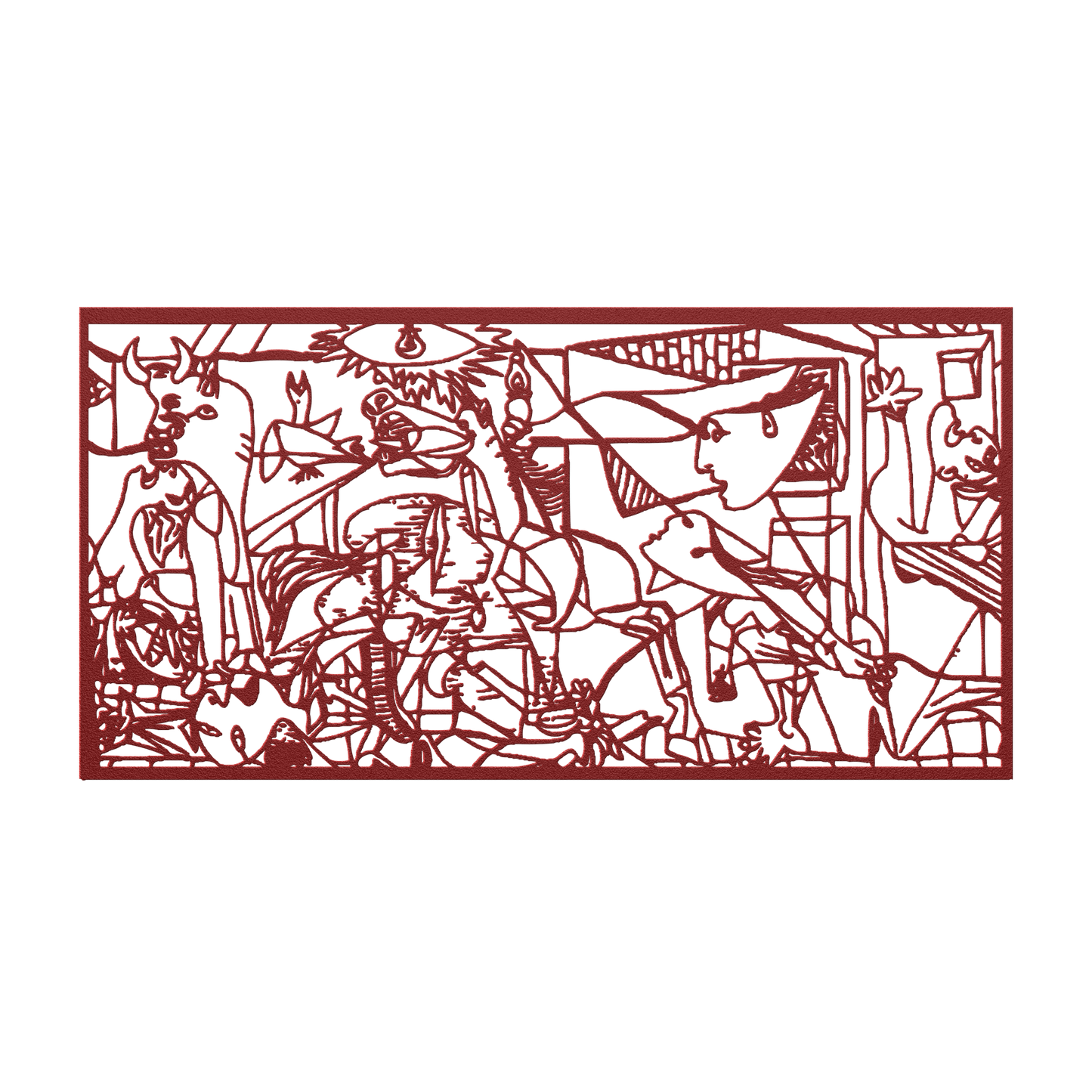 Guernica_Metal_Wall_Art_Pablo_Picasso_G_Red_Transparent_Mockup.png