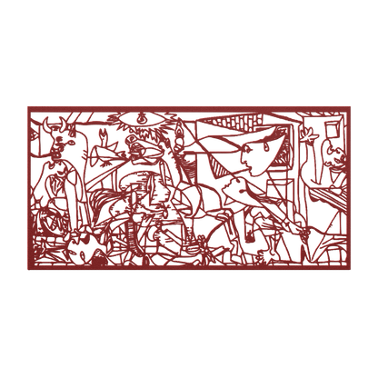 Guernica_Metal_Wall_Art_Pablo_Picasso_G_Red_Transparent_Mockup.png
