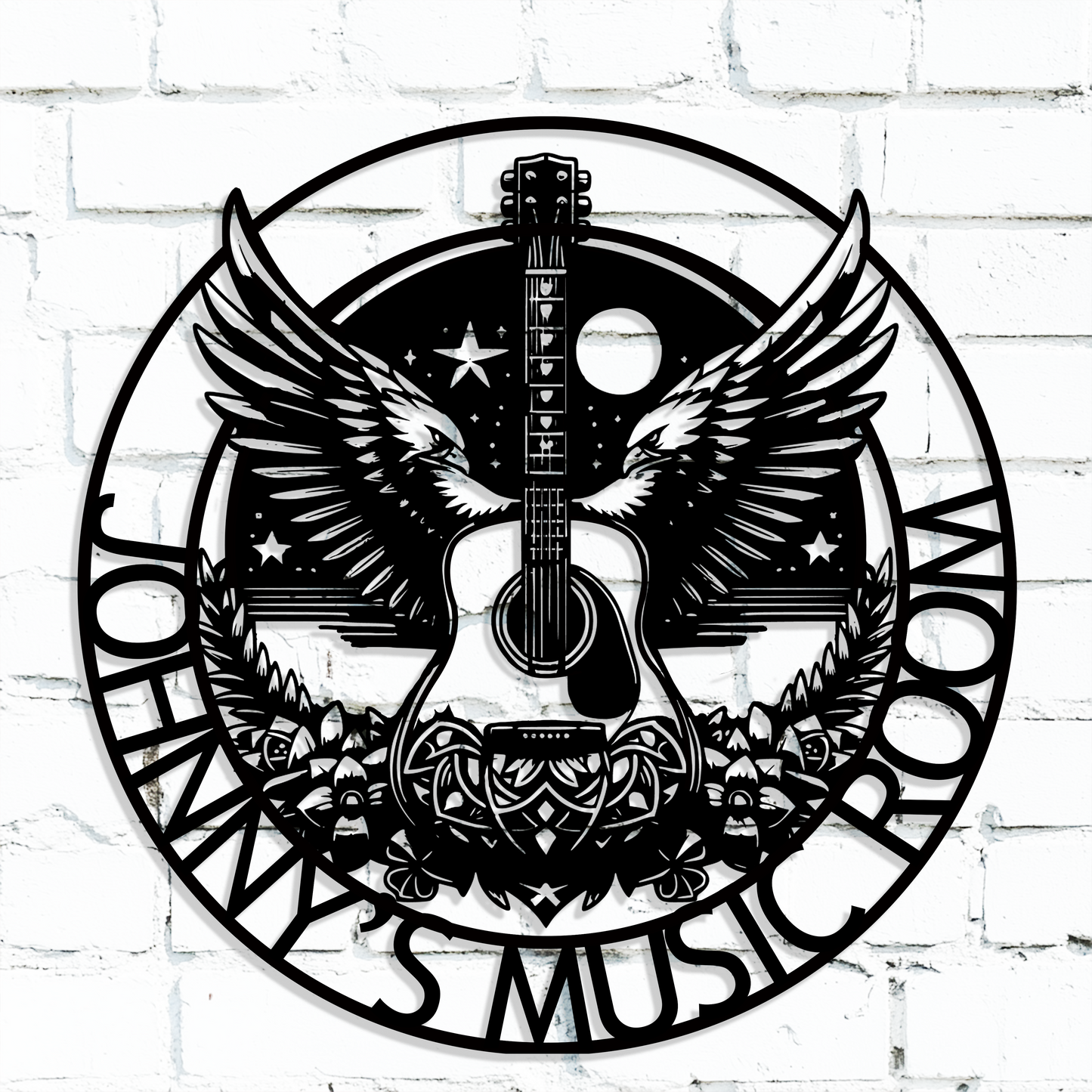 Custom Music Room Metal Sign