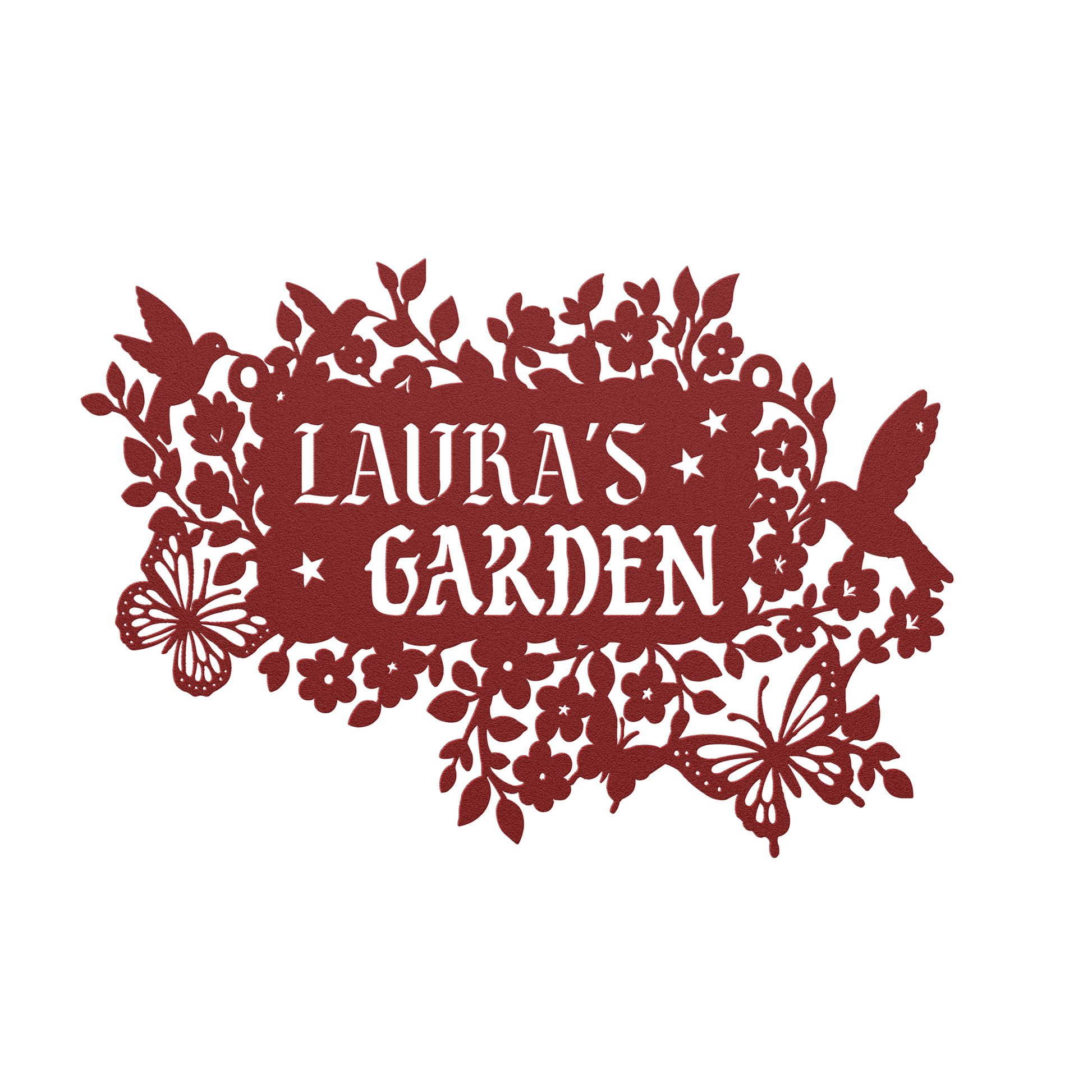 rustic sign, floral decor, outdoor art