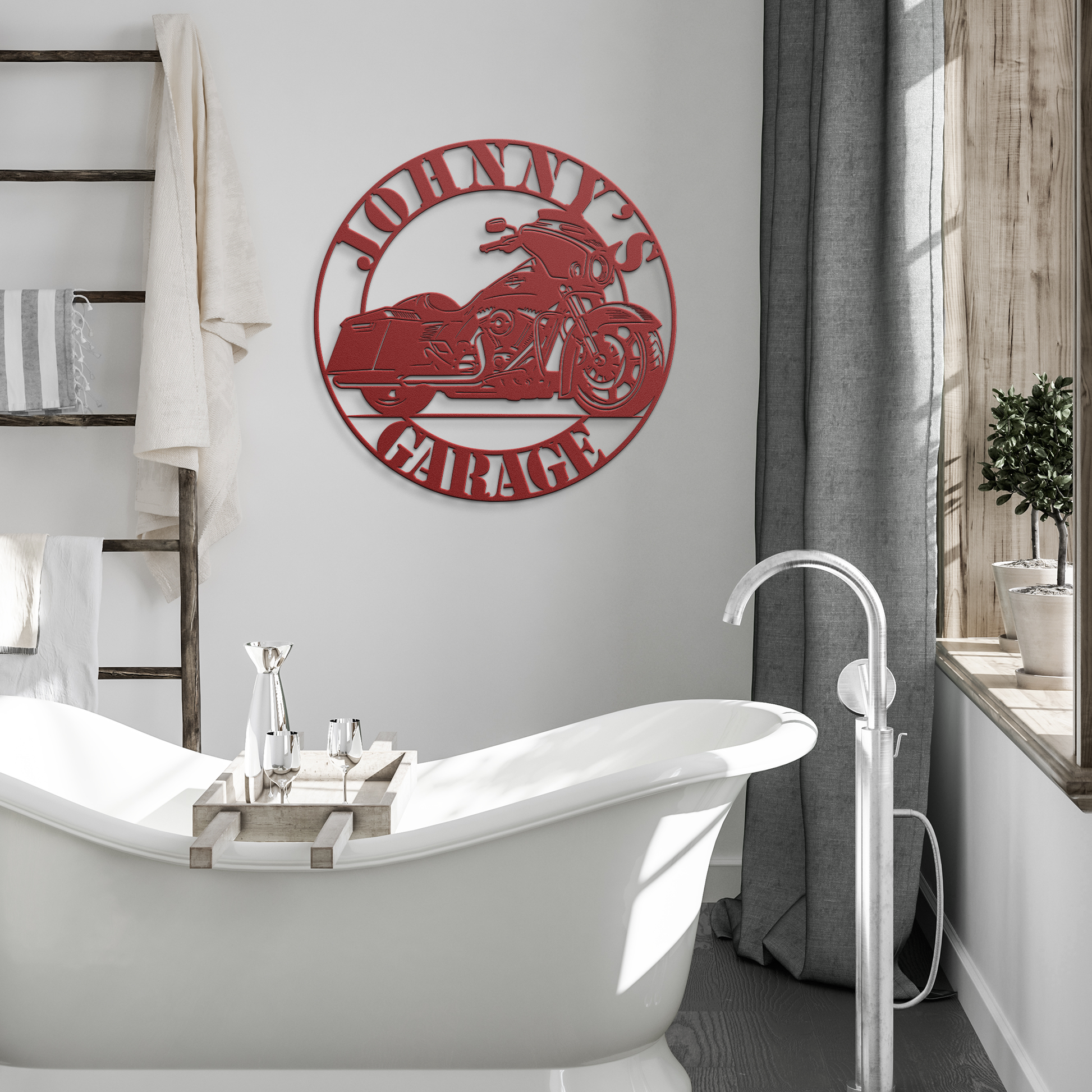 Harley_Road_Glide_Metal_Sign__Custom_Mo_Red_Modern_Bathroom_Mockup.png