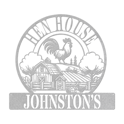 custom chicken sign